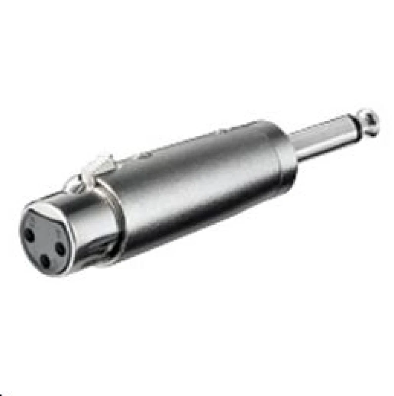 Image of Microconnect XLRFJ cable gender changer XLR (3-pin) 6.35mm (2-pin. mo