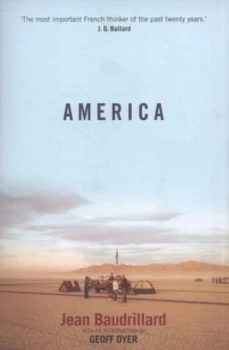 Image of America by Jean Baudrillard Paperback