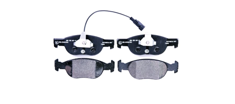 Image of HELLA Brake pad set HELLA 8DB 355 007-921