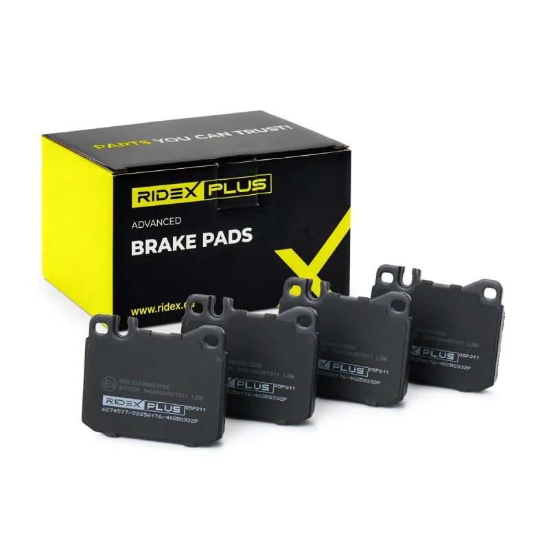 Image of RIDEX PLUS Brake pad set RIDEX PLUS 402B0332P