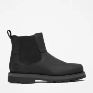 Timberland Courma Kid Chelsea Boot For Youth In Black Kids, Size 2.5