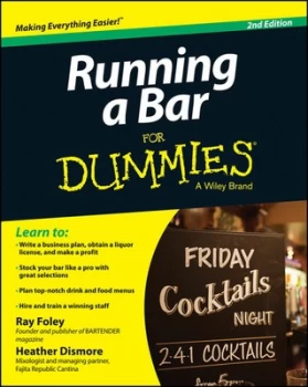 Image of Running a Bar for Dummies by Ray Foley Paperback