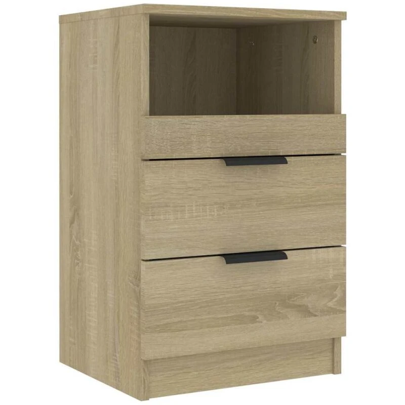 Image of VIDAXL Bedside Cabinet Sonoma Oak Engineered Wood Vidaxl 8720286965320