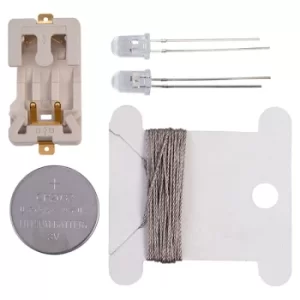 image of Light Stitches Conductive Thread Kit Green LEDs