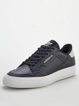 Image of Adidas Originals Continental Vulc Leather - Ink