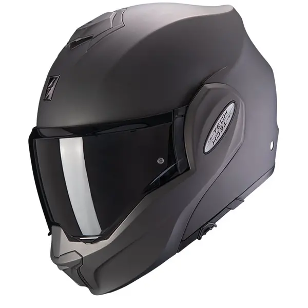 Scorpion Exo-Tech Evo Solid Matt Anthracite Modular Helmet M