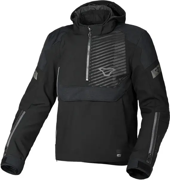 Image of Macna Traffiq Textile Waterproof Jacket Black Size 2XL