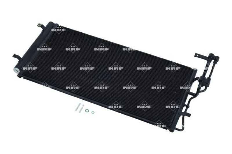 Image of NRF 350009 Condenser EASY FIT with seal ring, with nitrogen filling Aluminium Condenser,air conditioning (448)