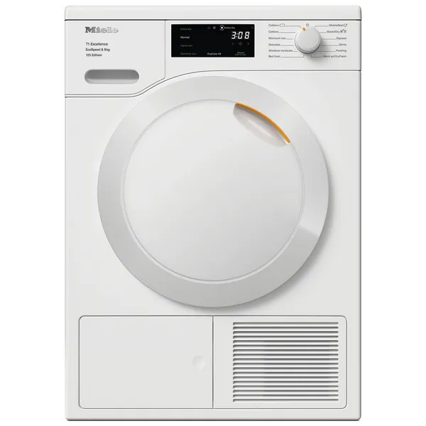 image of Miele TEC665WP 8kg Heat Pump Tumble Dryer