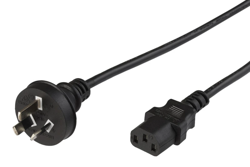 Image of Microconnect PE010418AUSTRALIA power cable Black 1.8 m C13 coupler