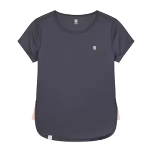 Image of 194935-046 HYPERCOURT CAP SLEEVE GRAYSTONE - XS