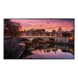 Image of Samsung QB43R-B Digital signage flat panel 108cm (42.5") TFT WiFi 350 cd/m 4K Ultra HD Black Built-in processor Tizen 4.0