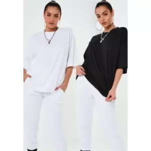 Missguided Tall 2 Pack Oversized Tshirt - Multi