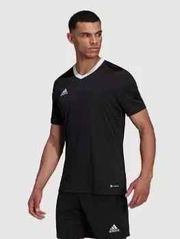 Image of adidas Mens Entrada 22 Training Tee - Black Size M Men