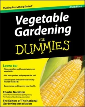 Image of Vegetable gardening for dummies by Charlie Nardozzi