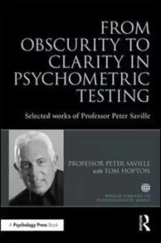 Image of From obscurity to clarity in psychometric testing by Peter Saville