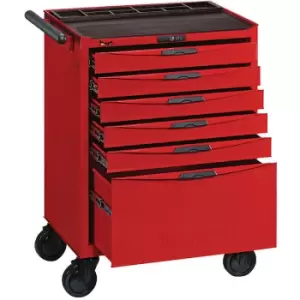 Image of TCW806N1 26 Pro Cabinet 6 Drawers (Red) - Teng Tools