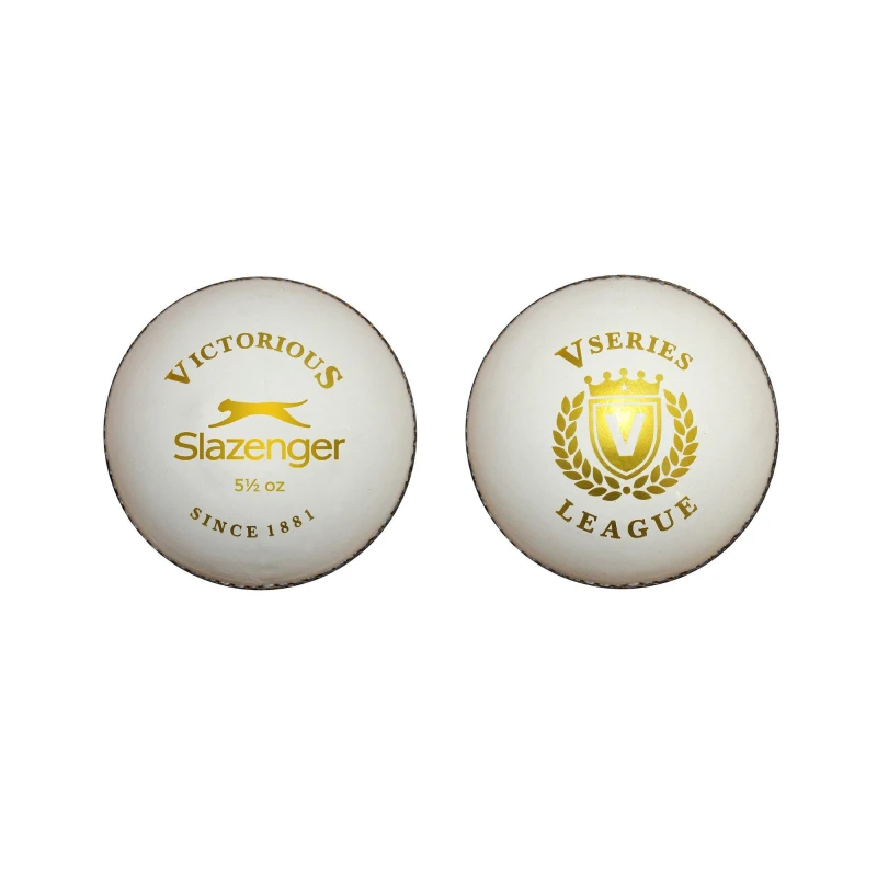Image of Slazenger League Cricket Balls Adults - White White Senior
