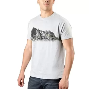 image of Trespass Mens Cashing Short Sleeve T-Shirt (XS) (Grey Marl)