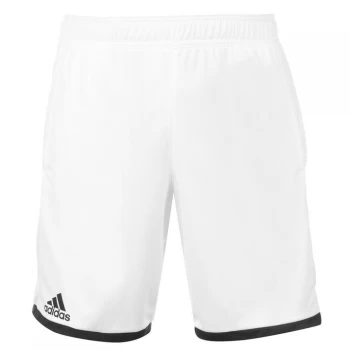 image of adidas Mens Tennis Cliamlite Court Shorts - White/Black