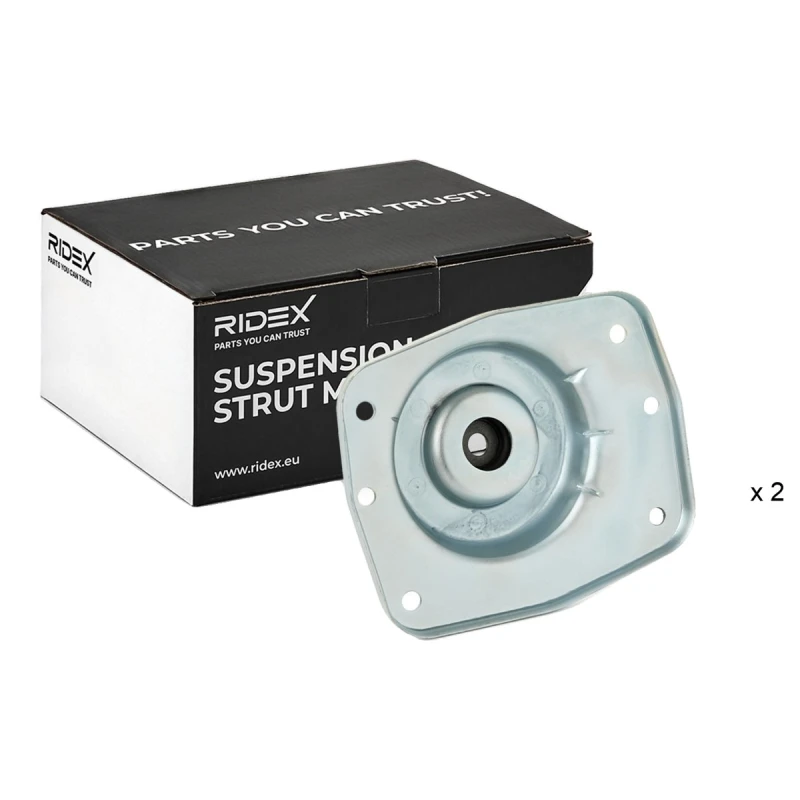 Image of RIDEX 1180S0946 Top strut mount Front Axle Suspension Strut Support Bearing (1180)