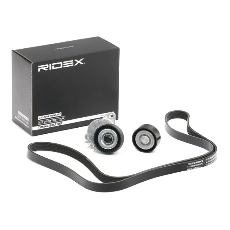 Image of RIDEX 542R0076 V-ribbed belt set V-Ribbed Belt Set (542)