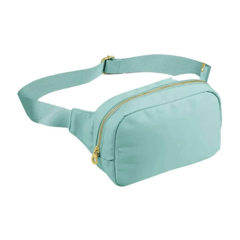 Image of Bagbase Sundae mens Hip bag in Green