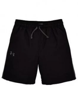 image of Urban Armor Gear Childrens Woven Graphic Shorts - Black Grey