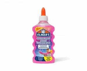 Image of Elmers Glitter Glue 177ml Pink