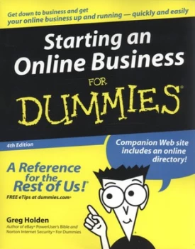Image of Starting an Online Business for Dummies by Greg Holden Book