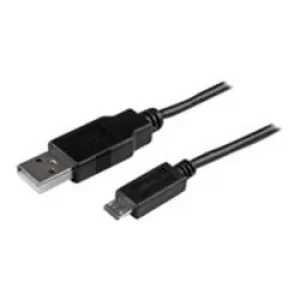 Image of StarTech 2m Mobile Charge Sync USB To Slim Micro USB Cable For Smartphones And Tablets A To Micro B