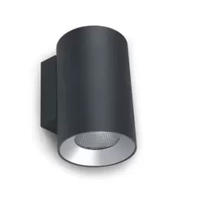 Image of Cosmos LED Outdoor Large Wall Light Urban Grey IP55