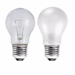 Image of Status 150W Edison Screw GLS Bulb - Clear - 10 Pack