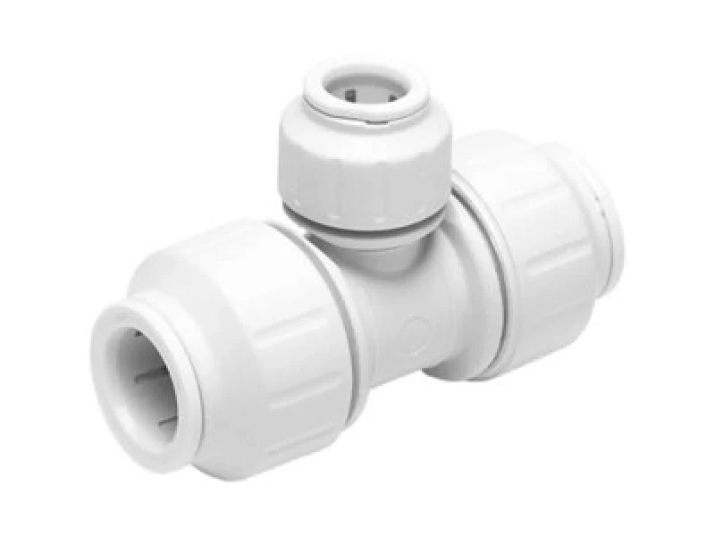 Image of John Guest 'Speedfit Reducing Tee 28 X 28 X 15mm Pack Of 2 White