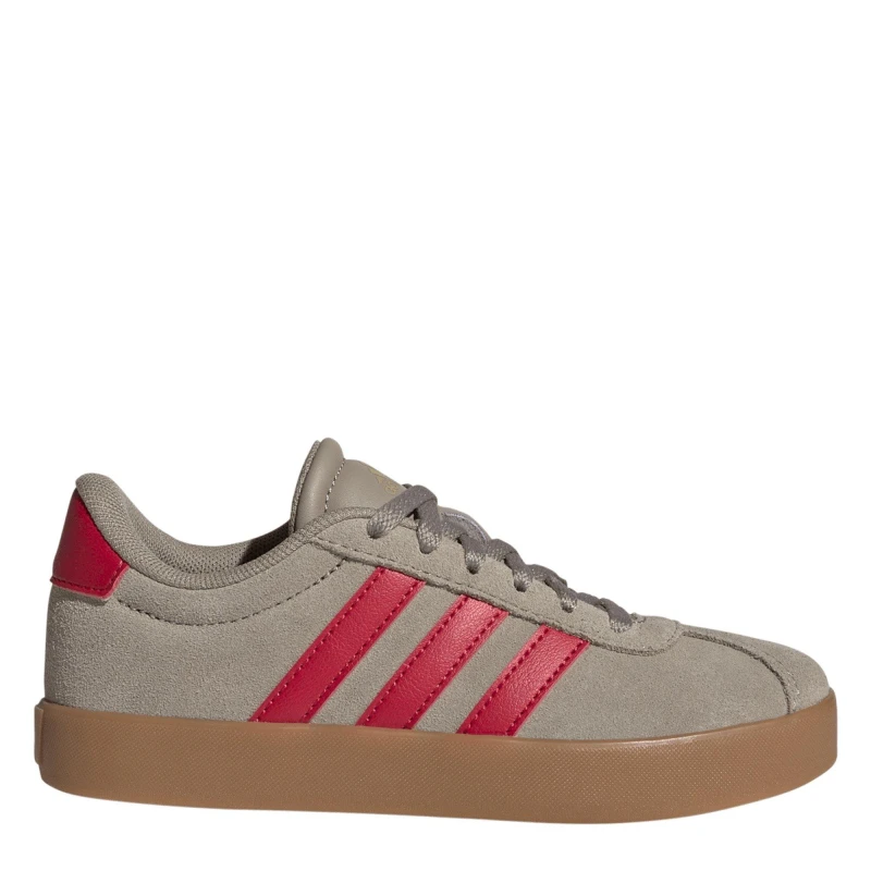 Image of adidas VL Court 3.0 Shoes Junior Boys Blanch Cargo male 3 (35.5)