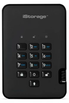 image of Istorage Diskashur2 256-bit 3tb - Black