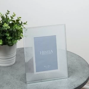 Image of Mirror Glass Starburst Photo Frame (4 x 6)