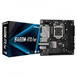 image of ASRock B460M ITX AC Intel Socket LGA1200 H5 Motherboard