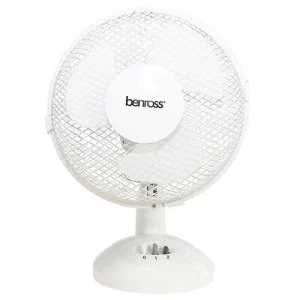 image of ValueX 9" Tilting Oscillating Desk Fan 220-240V