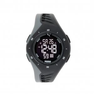 Puma Ladies Digital Black Sport Strap Watch