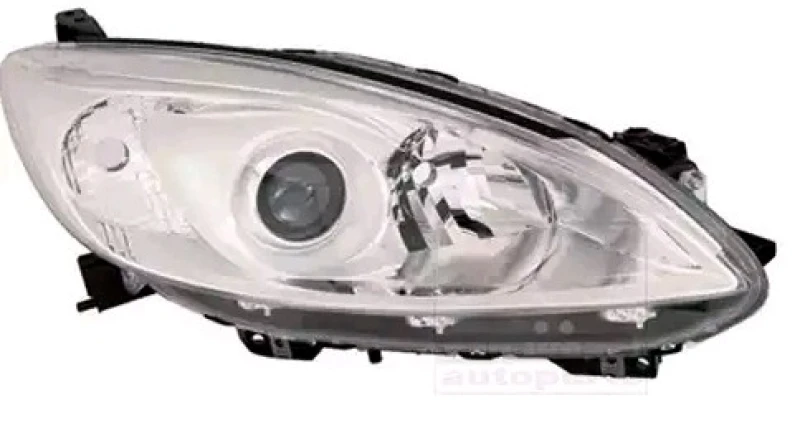 Image of VAN WEZEL 2763962 Headlights H11/HB3, Right, with motor for headlamp levelling Headlight (259)