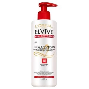 Image of LOreal Elvive Full Restore 5 Low Shampoo 400ml