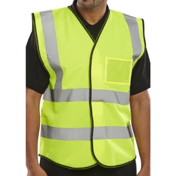 Image of Hi Viz ID Vest EN20471 Saturn Yellow - Size 4XL