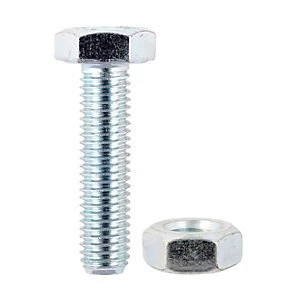 Image of TIMco Hexagonal Set Screws - 6 x 20mm Pack of 8