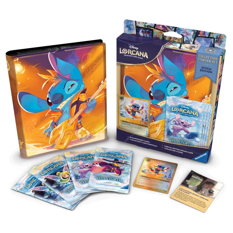 Image of Disney Lorcana WinterSpell Stitch Starter Collection Starter Set unisex One Size