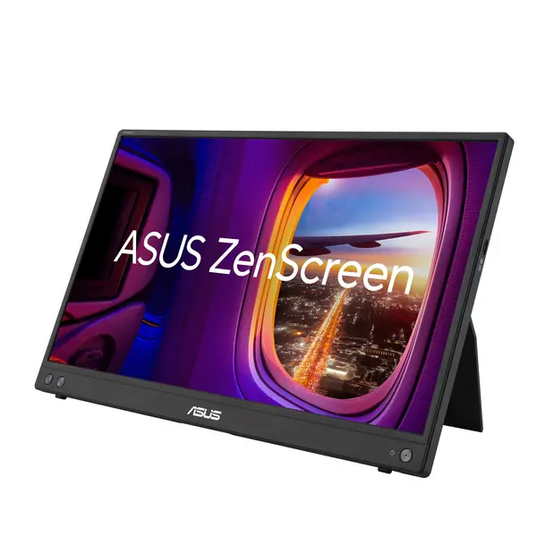 image of Asus ASUS MB16AHV computer monitor 39.6cm (15.6") 1920 x 1080 pixels Full HD LCD Black MB16AHV