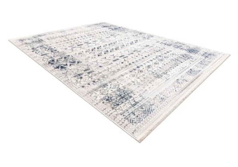 Image of RugsX Distin 0833A Navy Blue / Blue / White Modern Carpet - Boho, Vintage, F 80X150 Cm
