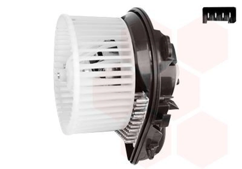 Image of VAN WEZEL Blower motor VAN WEZEL 4072773