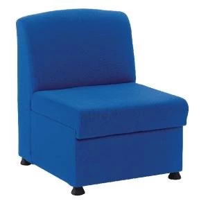 image of Arista Blue Modular Reception Chair KF03489