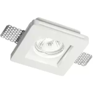Image of Netlighting Samba 1 Light Small Recessed Spotlight White - IDL150291